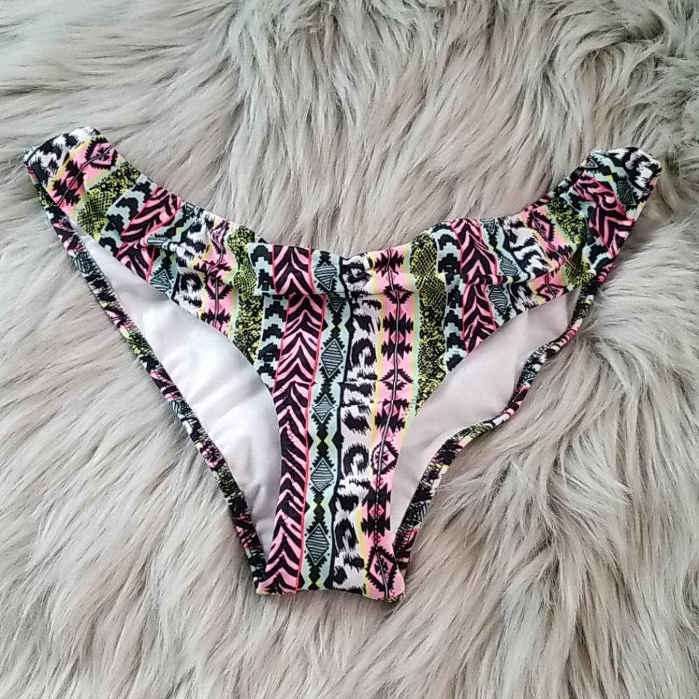 NWT Pink by VS Brazilian cut bikini bottom XS